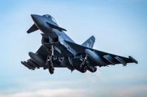 A Typhoon fighter jet. It is not yet clear which aircraft caused the noise (Picture: PA)